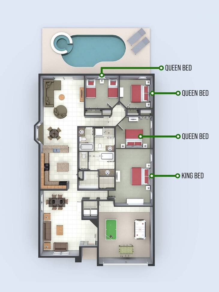 Casa de 4 dormitorios en Veranda Palms – foto 53