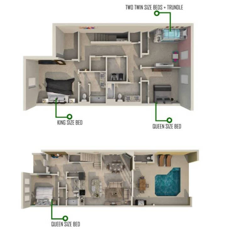Casa de 4 dormitorios en Solterra Resort – foto 62