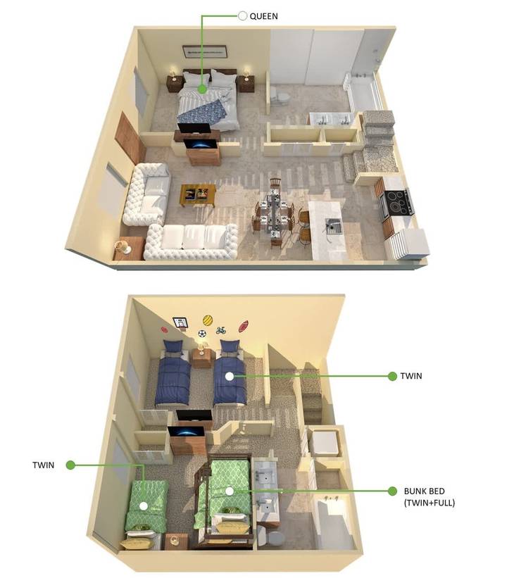 Casa de 3 dormitorios en The Villas At Seven Dwarfs – foto 54